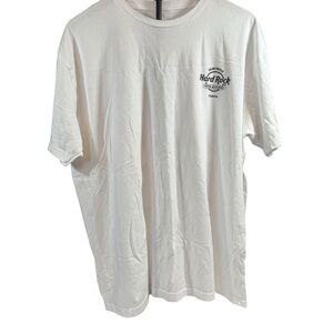 Hard Rock Cafe Cream Short Sleeve Tee
